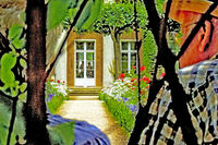 8-Max Liebermann im Garten seiner Villa neu